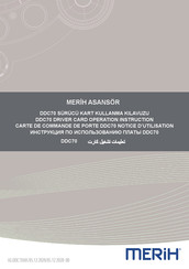 MERIH DDC70 Manual