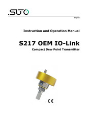 SUTO S217 OEM IO-Link Instruction And Operation Manual