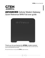 GTEN ADVANCED Quick Reference