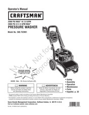 Craftsman 580.752901 Operator's Manual