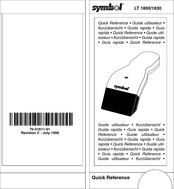 Symbol LT 1800 Quick Reference