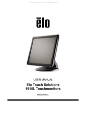 Elo Touchsystems ET1515L Series User Manual