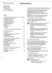 SystemAir 37381 Operating Instructions Manual