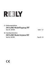 Reely SKYLAND Operating Instructions Manual