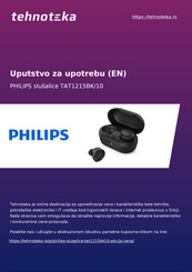 Philips TAT1215BK/10 User Manual