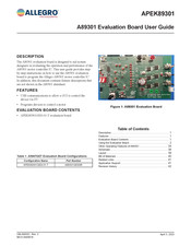Allegro Industries A89301 User Manual
