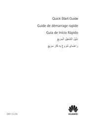 Huawei DBY2-L09 Quick Start Manual