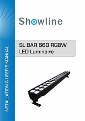 Philips SL BAR 660 Installation & User Manual
