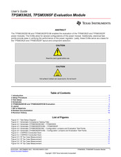 Texas Instruments TPSM33625EVM User Manual
