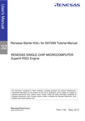 Renesas SH7269 User Manual