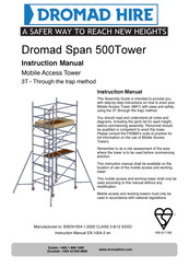 DROMAD HIRE 500Tower Instruction Manual