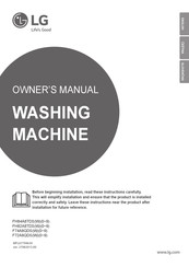 LG FH74A8TDSW8 Owner's Manual