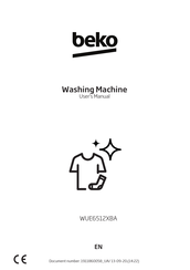 Beko WUE6512XBA User Manual