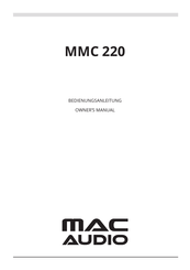 MAC Audio MMC 220 Owner's Manual