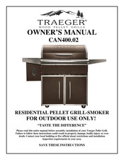 Traeger CAN400.02 Owner's Manual