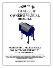 Traeger BBQ07ELE Owner's Manual