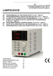 Velleman LABPS3005D User Manual