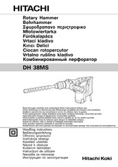 Hitachi Koki DH 38MS Handling Instructions Manual
