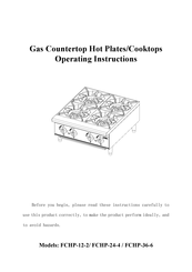 Atosa FCHP-12-2 Operating Instructions Manual