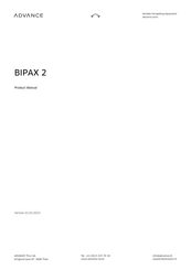 Advance acoustic BIPAX 2 Product Manual