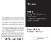 Targus ACA953USZ User Manual
