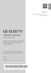LG 55LX1Q6LA Owner's Manual