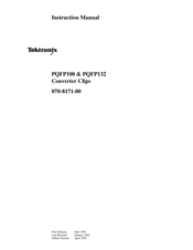 Tektronix PQFP132 Instruction Manual