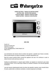 Orbegozo HO 258 Instruction Manual