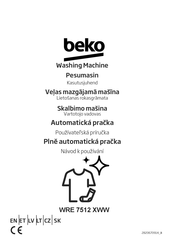 Beko WRE 7512 XWW Manual