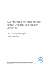 Dell E2720H User Manual