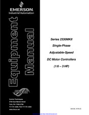Emerson Fincor 2331AP3 Equipment Manual