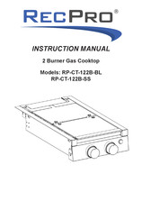 RecPro RP-CT-122B-SS Instruction Manual