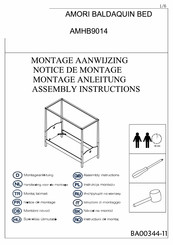 VIPACK AMORI AMHB9014 Assembly Instructions Manual