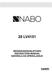 NABO 28 LV4151 Instruction Manual