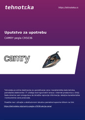 camry CR 5036 User Manual