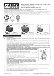 Sealey EH9001 Manual