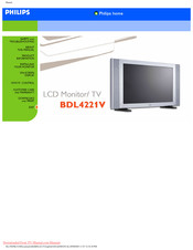 Philips BDL4221V Manual