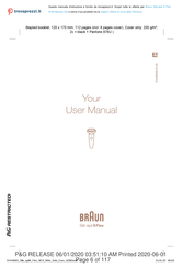 Braun 9100 User Manual