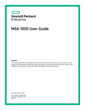 HP MSA 1050 User Manual