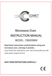 Comet CM20SMW Instruction Manual