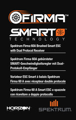 Horizon Hobby Spektrum Firma SPMXSER1060 Manual