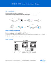 Sans Digital ES424X6+BHP Quick Installation Manual