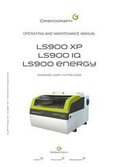 GRAVOGRAPH LS900 ENERGY Operating And Maintenance Manual
