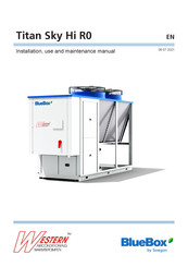Swegon BlueBox Titan Sky Hi R0 Instructions For Installation, Use And Maintenance Manual
