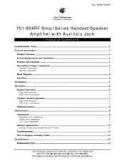 Hubbell GAI-Tronics 701-904RF Manual
