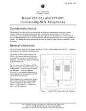 Hubbell GAI-Tronics 262-001 Manual
