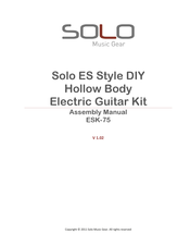 Solo Music Gear ESK-75 Assembly Manual