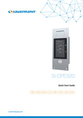 sauermann Si-CPE320 Quick Start Manual