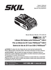 Skil PWECORE 20 BY5100B-00 Owner's Manual
