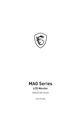 MSI MAG401QR User Manual